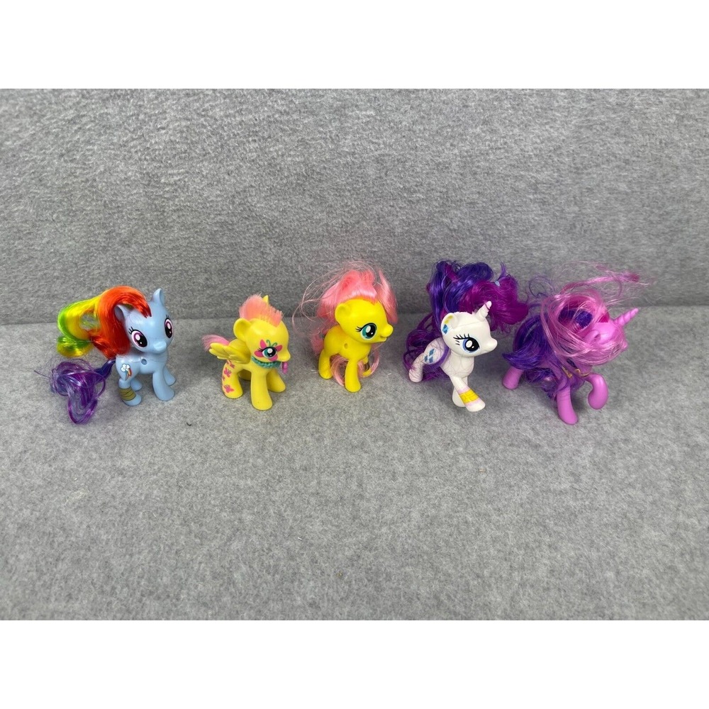 My Little Pony Mixed Lot Mini Figures Lot of 5 Ponies